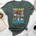 This Is My 80S Costume 1980S Party 80'S Outfit Women Bella Canvas T-shirt Heather Forest