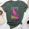 Adult Humor Saying Toys Before Boys Hilarious Women Bella Canvas T-shirt Heather Forest