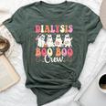 Dialysis Nurse Boo Boo Crew Ghost Nurse Halloween Costume Bella Canvas T-shirt Heather Forest