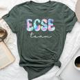 Ecse Team Groovy Back To School Cute Teachers Girl Bella Canvas T-shirt Heather Forest