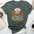 Er Thanksgiving Nurse Crew Thanksgiving Emergency Nurse Bella Canvas T-shirt Heather Forest