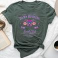 Mind Your Own Damn Business Harris Walz Waltz 2024 Floral Bella Canvas T-shirt Heather Forest