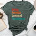 Voting Prevents Unwanted Presidencies 2024 Bella Canvas T-shirt Heather Forest
