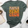 Pumpkin Patch Crew Matching Family Halloween Groovy Bella Canvas T-shirt Heather Mauve