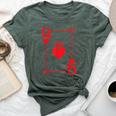 Queen Hearts Card Costume Playing Cards Queen Of Hearts Bella Canvas T-shirt Heather Mauve
