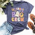 1St Grade Boo Crew First Grade Halloween Costume Teacher Bella Canvas T-shirt Heather Forest