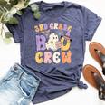3Rd Grade Boo Crew Third Grade Halloween Costume Teacher Bella Canvas T-shirt Heather Navy