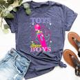 Adult Humor Saying Toys Before Boys Hilarious Women Bella Canvas T-shirt Heather Navy