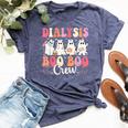 Dialysis Nurse Boo Boo Crew Ghost Nurse Halloween Costume Bella Canvas T-shirt Heather Navy