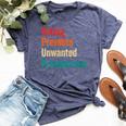 Voting Prevents Unwanted Presidencies 2024 Bella Canvas T-shirt Heather Navy
