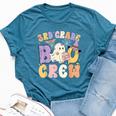 3Rd Grade Boo Crew Third Grade Halloween Costume Teacher Bella Canvas T-shirt Heather Deep Teal