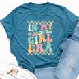 Groovy Scout In My Scout Girl Era Girls Women Bella Canvas T-shirt Heather Deep Teal