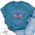 Mind Your Own Damn Business Harris Walz Waltz 2024 Floral Bella Canvas T-shirt Heather Deep Teal