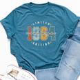 Vintage 1964 60Th Birthday Retro 60 Year Old For Women Bella Canvas T-shirt Heather Deep Teal