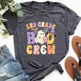 3Rd Grade Boo Crew Third Grade Halloween Costume Teacher Bella Canvas T-shirt Heather Dark Grey