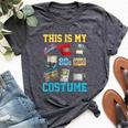 This Is My 80S Costume 1980S Party 80'S Outfit Women Bella Canvas T-shirt Heather Dark Grey