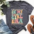 Groovy Scout In My Scout Girl Era Girls Women Bella Canvas T-shirt Heather Dark Grey