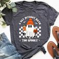 Halloween Math Teacher A Day Without Math Too Spooky Bella Canvas T-shirt Heather Dark Grey