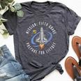 Mission Fifth Grade Space Rocket Back To School Vi Bella Canvas T-shirt Heather Dark Grey