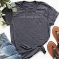 Sarcastic I Just Work Here Quote Bella Canvas T-shirt Heather Dark Grey