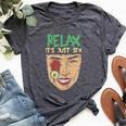 Special Effects Make Up Sfx Artist Makeup Bella Canvas T-shirt Heather Dark Grey
