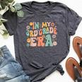 In My Third Grade Era Retro 3Rd Grade Back To School Bella Canvas T-shirt Heather Dark Grey