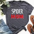 Spider Mom For Girls Love Spider Bella Canvas T-shirt Heather Deep Teal
