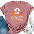 Er Thanksgiving Nurse Crew Thanksgiving Emergency Nurse Bella Canvas T-shirt Heather Mauve