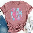 In My Four Year Old Era Girl Boy 4Th Birthday 4 Year Old Bella Canvas T-shirt Heather Mauve
