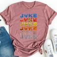 Jvke Colorful With Butterfly And Snake Vintage Retro Bella Canvas T-shirt Heather Mauve