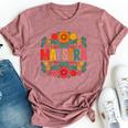 Maestra Spanish Teacher Bilingual Bella Canvas T-shirt Heather Mauve