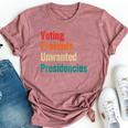 Voting Prevents Unwanted Presidencies 2024 Bella Canvas T-shirt Heather Mauve
