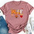 Wine Turkey Family Wtf Thanksgiving Bella Canvas T-shirt Heather Mauve