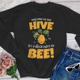 Bee Bee Bee Theme Back To School For Teachers Welcome To The Hive V4 Youth Sweatshirt Bee Bee Bee Theme Back To School For Teachers Welcome To The Hive V4 Youth Sweatshirt