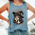 Yes I Am Pretty Tired Bullshit Vintage Halloween Comfort Colors Tank Top Blue Jean