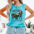 Please Be Patient With Me I Comfort Colors Tank Top Lagoon