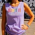 Admit It Life Would Be Boring Without Me Saying Retro Comfort Colors Tank Top Violet