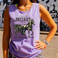 Please Be Patient With Me I Comfort Colors Tank Top Violet