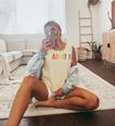 Admit It Life Would Be Boring Without Me Saying Retro Comfort Colors Tank Top Butter
