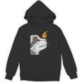Cat With Monarch Butterfly On His Nose Butterfly Cat Lover Unisex Hoodie