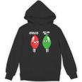 Christmas Light Bulbs Working Off & On During Holidays Unisex Hoodie