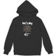 He's My Boo Spider Skull Matching Halloween Pajama Couples Unisex Hoodie