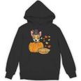 Pilgrim Chihuahua Dog Pumpkin Pie Thanksgiving Mexican Unisex Hoodie