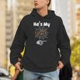 He's My Boo Spider Skull Matching Halloween Pajama Couples Unisex Hoodie