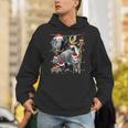 Zoo Animals Christmas Lights Jungle Zookeeper Safari Theme Premium Unisex Hoodie