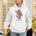Cat Astronaut I Need Space Universe Outer Space Kitty Lover Unisex Hoodie