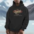 Sain Personalized Name Name Print S With Name Saint Hoodie