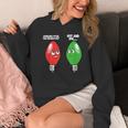 Christmas Light Bulbs Working Off & On During Holidays Unisex Hoodie