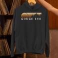 Gouge Eye NV Vintage Evergreen Sunset Eighties Retro Unisex Hoodie