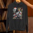 Zoo Animals Christmas Lights Jungle Zookeeper Safari Theme Premium Unisex Hoodie